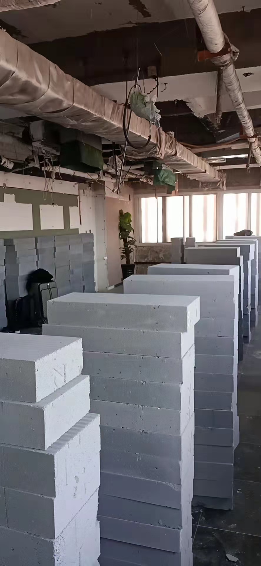 泡沫砖隔墙效果参考